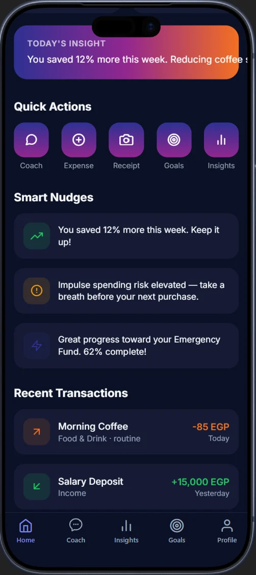 Bassera: Home and smart nudges