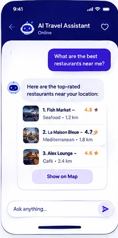 Drivexa.ai: AI travel assistant