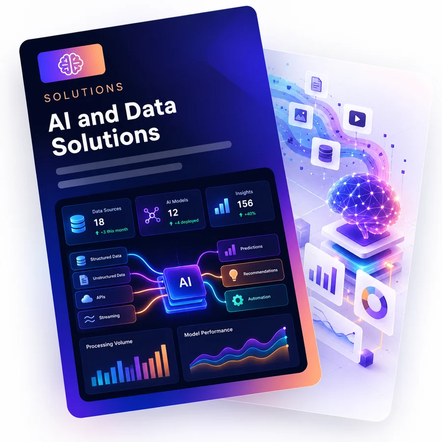 AI and Data Solutions · Brochure